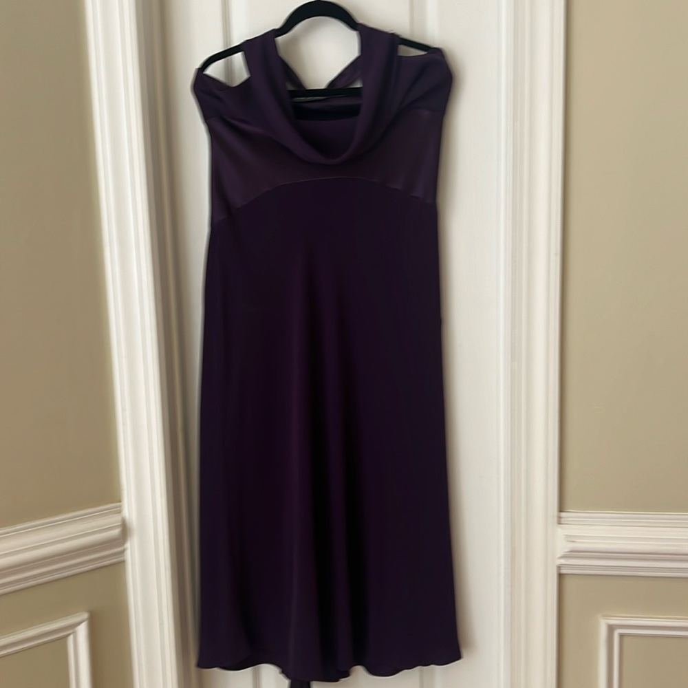 Purple Cocktail Dress